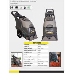 COMBİ 380 YERİNDE HALI YIKAMA MAKİNASI