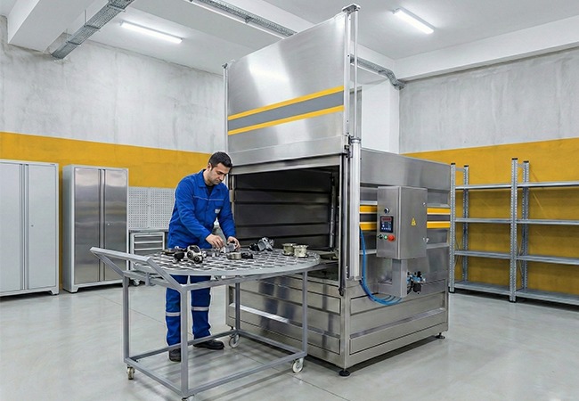 Turbo Yedek Parça Yıkama Makinası