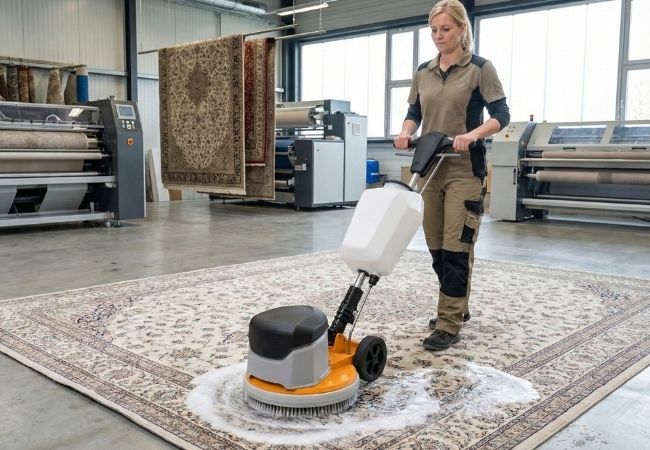 Halı ve Zemin Fırçalama Makinaları