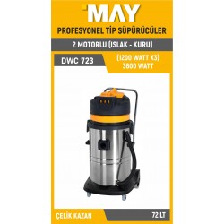 Sanayi Tip Süpürge DWC 723