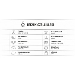 Halı Sıkma Makinesi HS 2300 T