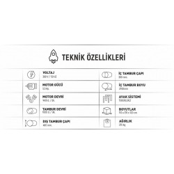 Halı Sıkma Makinesi HS 2700 EC