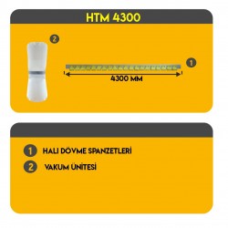 Halı Çırpma ve Toz Alma Makinesi HTM 4300